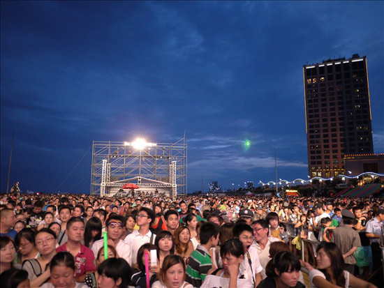 2014上海番茄热波音乐节 金山沙滩派对嘉年华