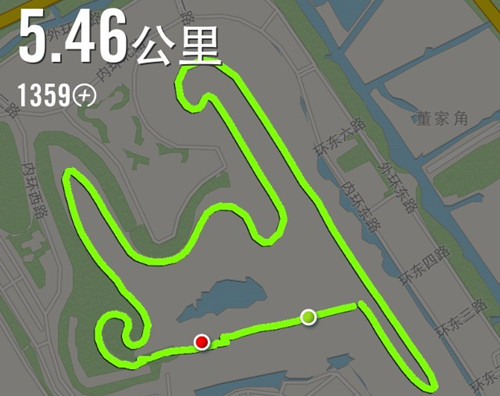 上海F1赛道迎新跑首次开放