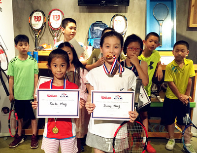 Wilson-PTR青少年网球星战赛上海赛区第二期成功落幕！